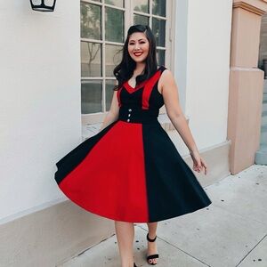 Her Universe Marvel WandaVision Scarlet Witch Dress